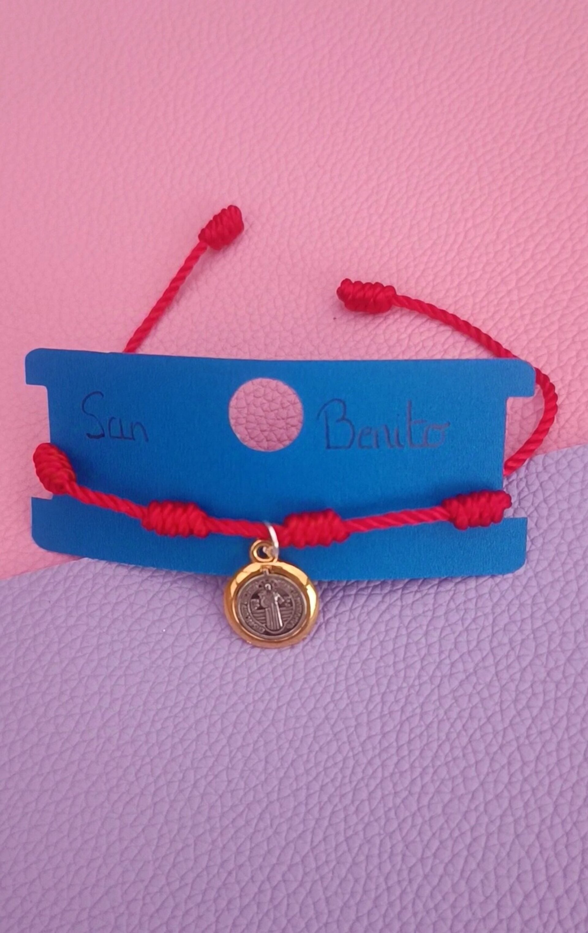 Pulsera 7 nudos con charm o piedra - 4